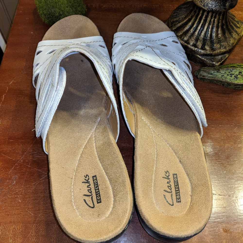 Clark's Slip On Shoes size 9.5 Women's. #18 - Picture 3 of 5